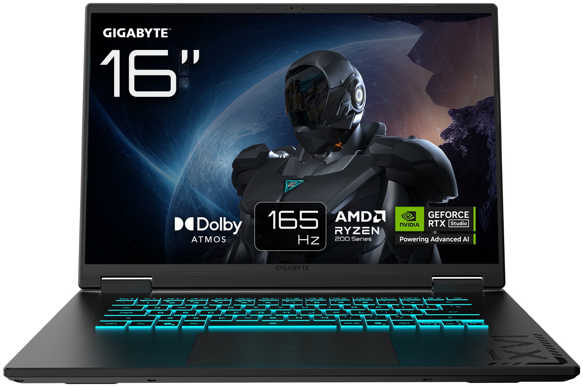 Ноутбук Gigabyte Gaming A16 (3VHK3UA894SD) Black Steel